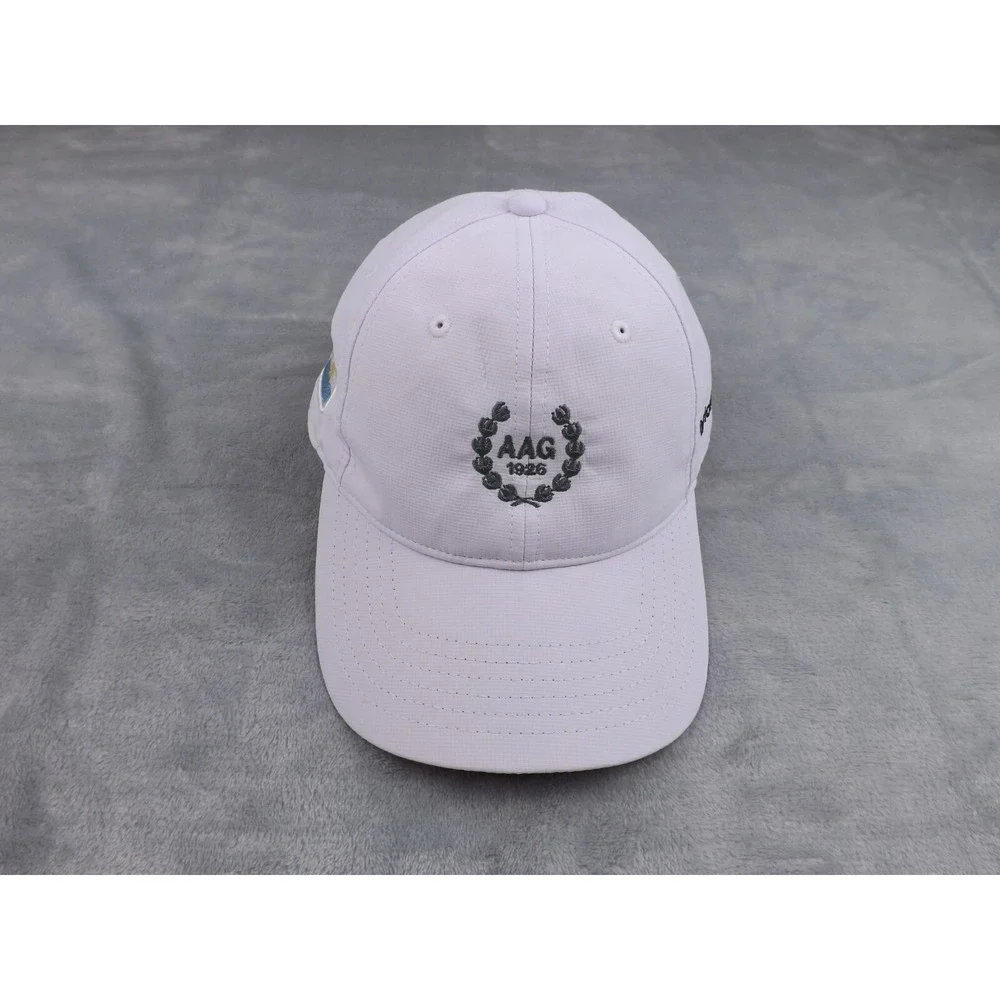 TaylorMade Golf Hat/Cap Men's‎ AAG Argentina/Flag White/Multi Embroidered Sports